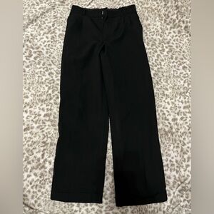 George black slack pants